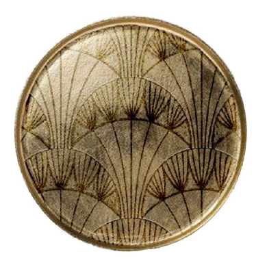 Brass Tray - Lotus 30cm (2500) 25cm (2300) 20cm (2000)