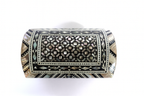 Handcrafted Wooden Inlaid Box – صندوق خشبي مطعم يدويًا