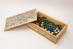 Luxury Mother-of-Pearl Wooden Box - صندوق فاخر مطعّم بالصدف الطبيعي