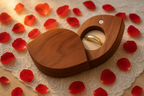 Personalized Wooden Ring Box – علبة خواتم خشبية مخصصة