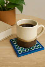Mother of Pearl Coasters - كوسترات خشبية يدوية