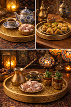 Oval Brass Tray - 30cm diameter